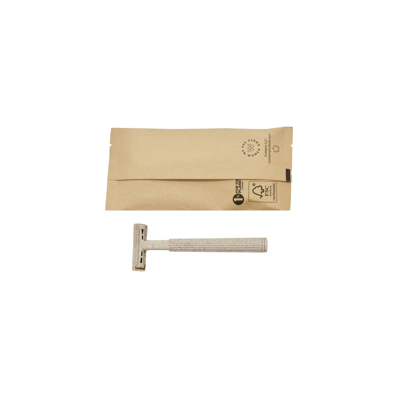 Wheat Straw Triple Blade Razor