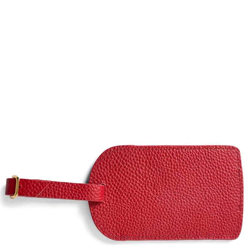 "Amelia" Leather Luggage Tag (Personalizable)