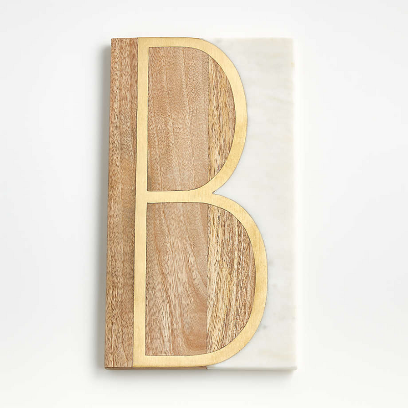 Monogram Brass Board