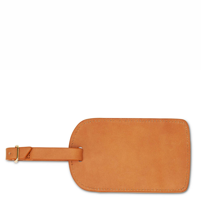 "Amelia" Leather Luggage Tag (Personalizable)