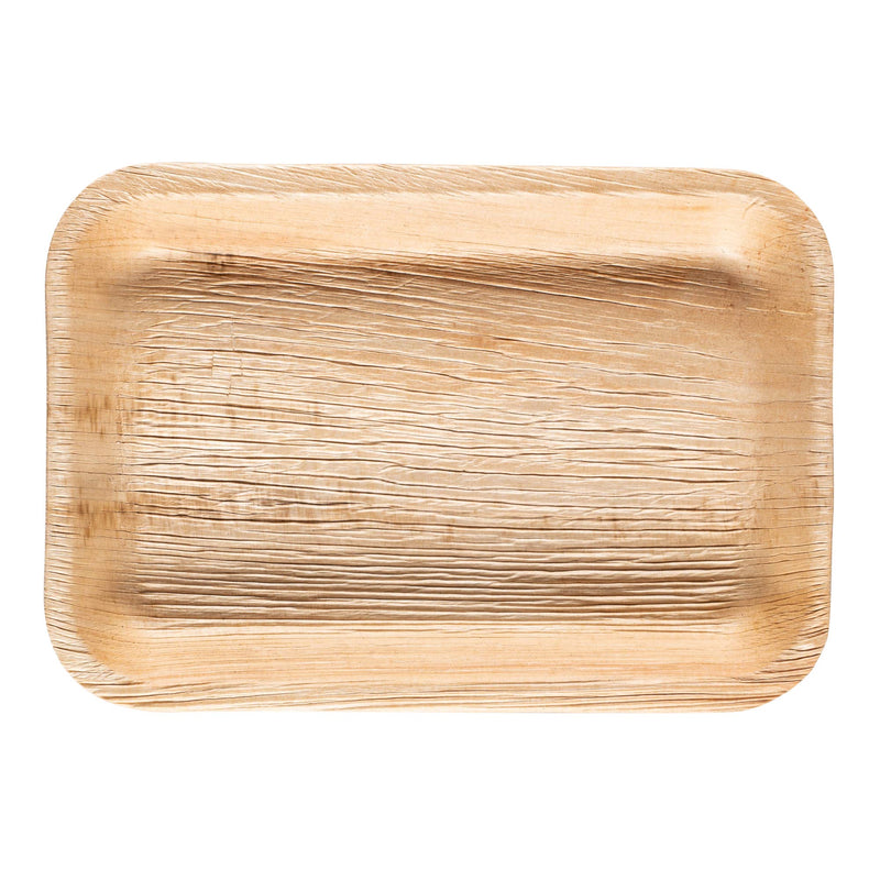 Rectangular Natural Palm Leaf Tray