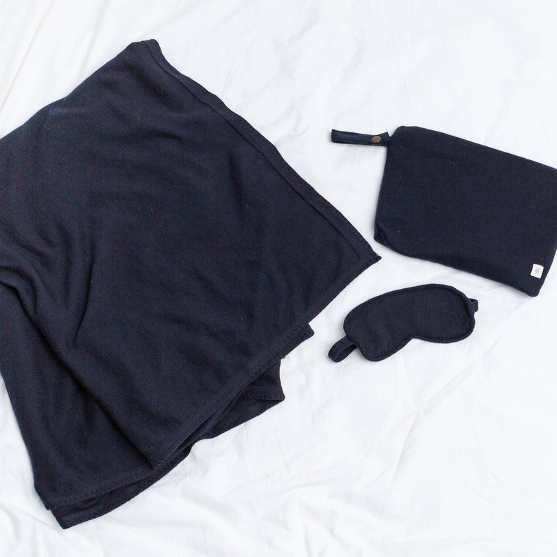 Organic Cotton Travel Set - Navy