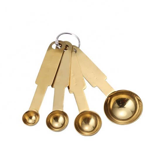 Gold Measuring Spoons