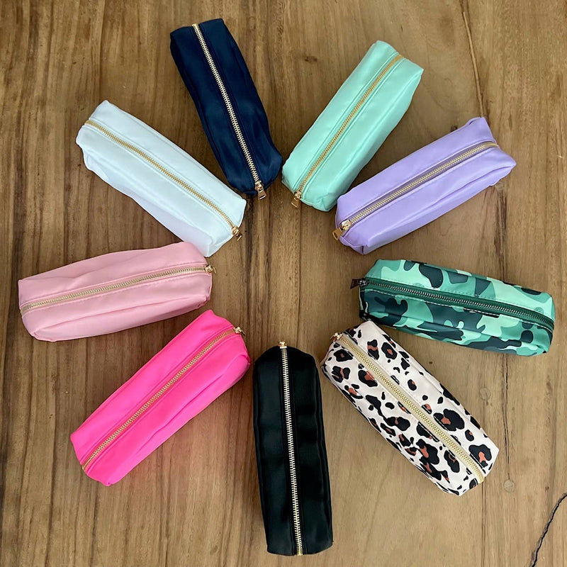 Nylon Pencil Case / Makeup Brush Bag