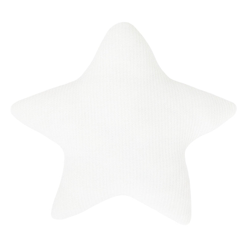 Waffle Star Pillow - Grey