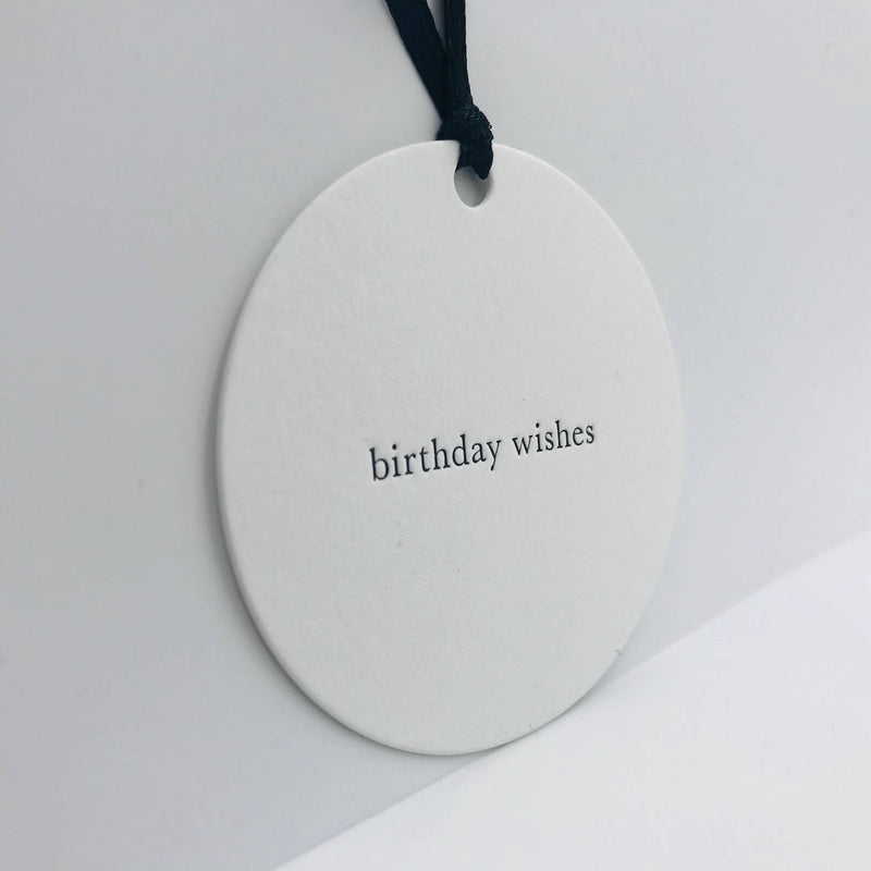 Birthday Wishes Gift Tag